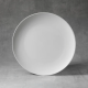 Ceramic Bisque Coupe Dinner Plate